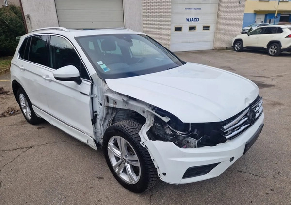 Volkswagen Tiguan cena 55900 przebieg: 110000, rok produkcji 2017 z Chodzież małe 407